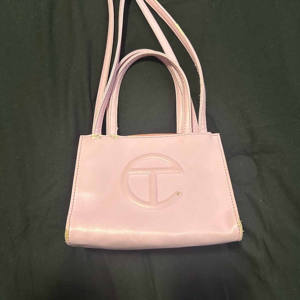 Small Telfar Bubblegum Pink Bag